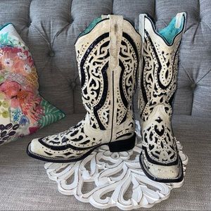 Corral Sequin Studded Western Cowboy Boots Women’s 11